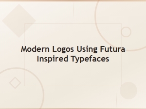 Modern Logos Inspired by Futura Typefaces